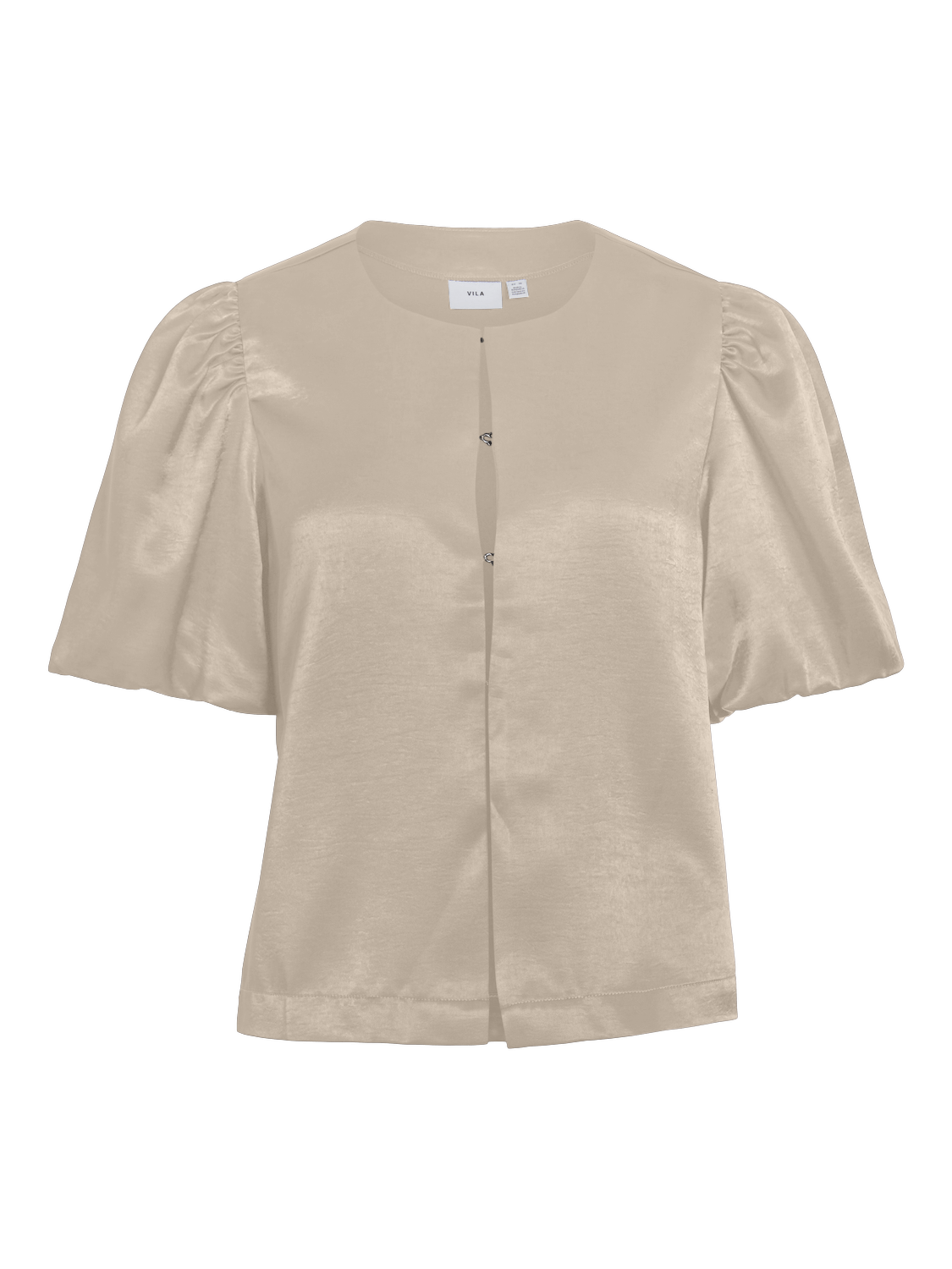 VIFANNA Top - Cement - VERO MODA & VILA Bergvik